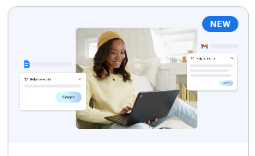 Card do benefício Gemini no Gmail e Docs no Google One